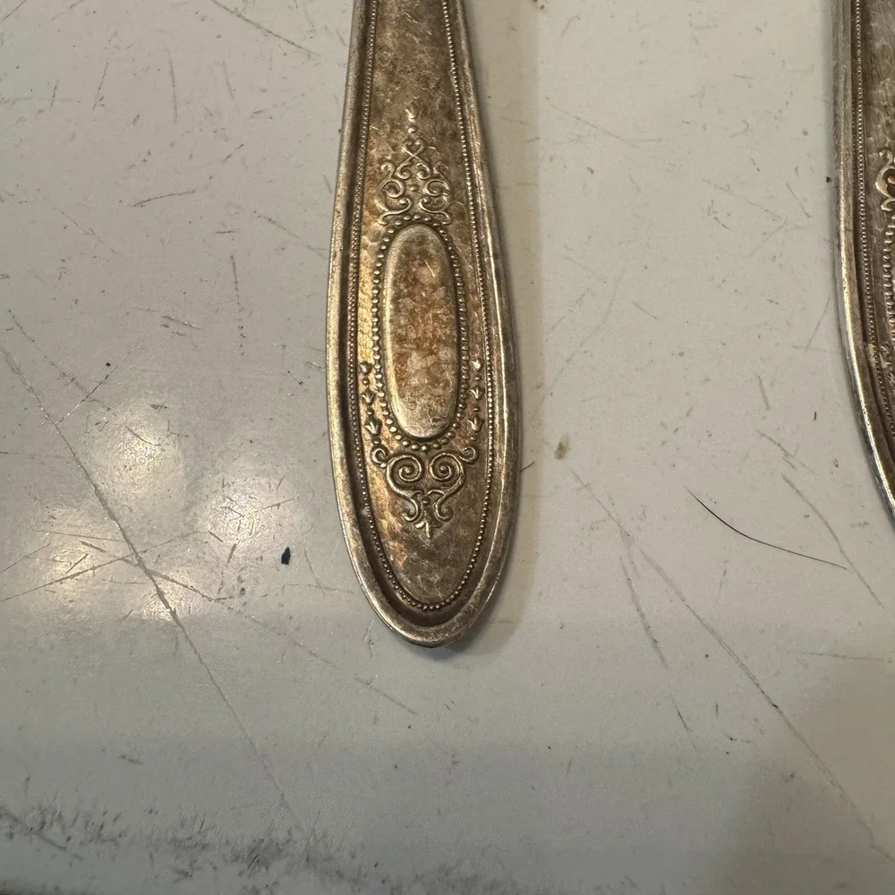 Community Plate Silverware Adam Set Of 6 Spoons